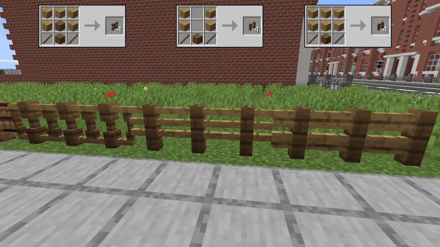 Custom Fences And Walls Minecraft Mods