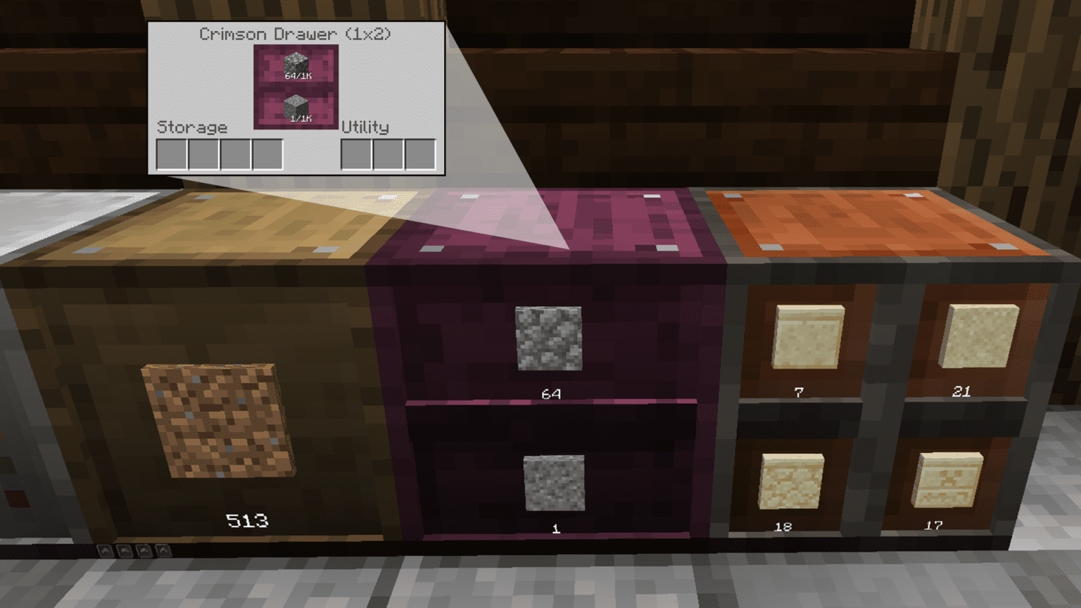 Functional Storage Minecraft Mods