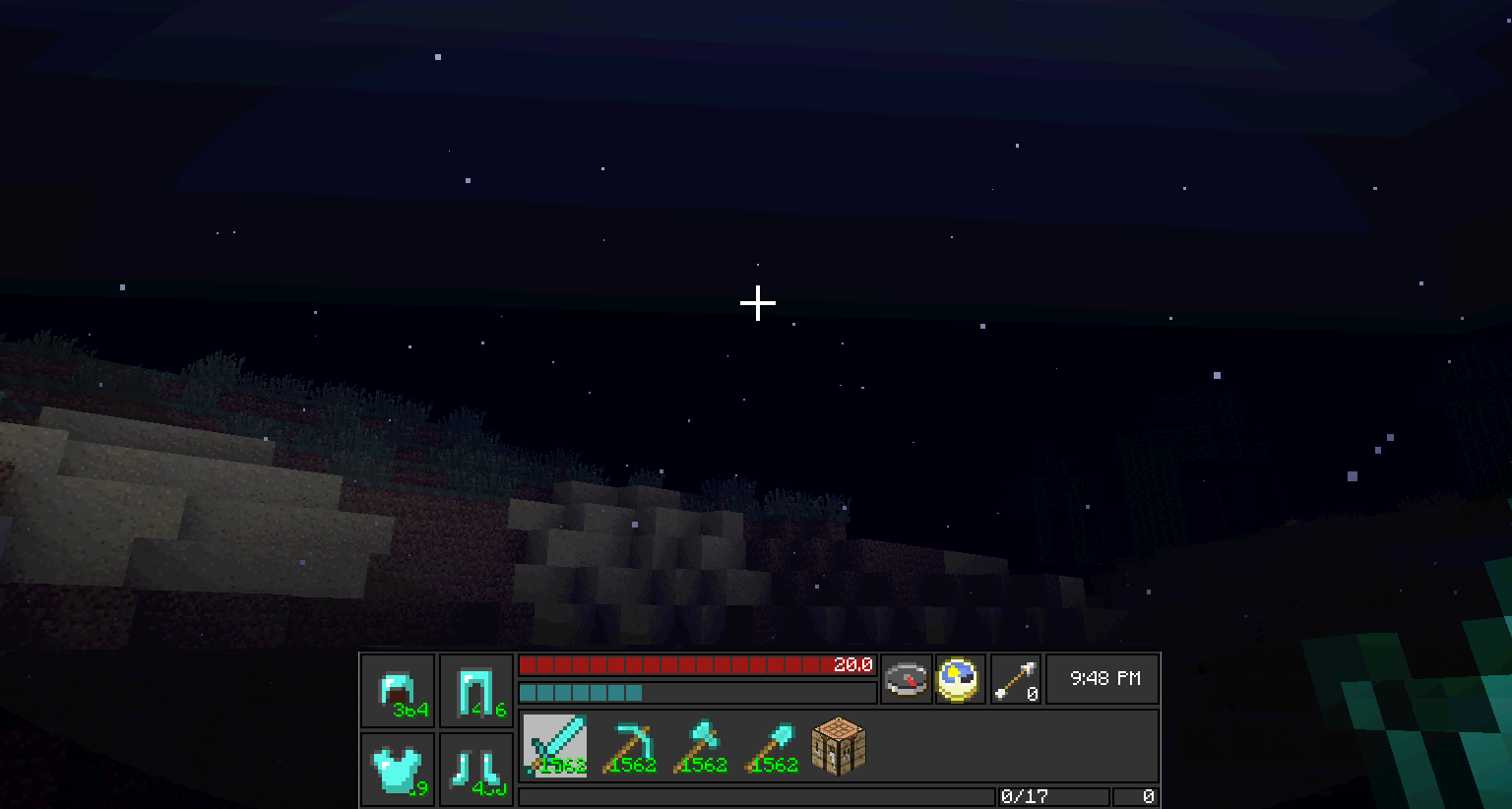 Minecraft hud