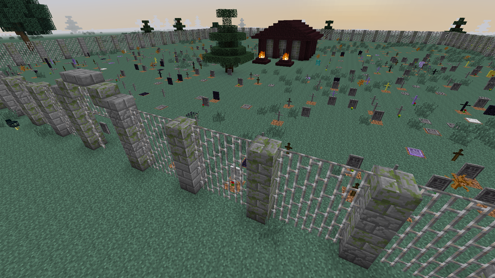 What is the title of this picture ? Gravestone Mod (1.16.5) | Minecraft Mods