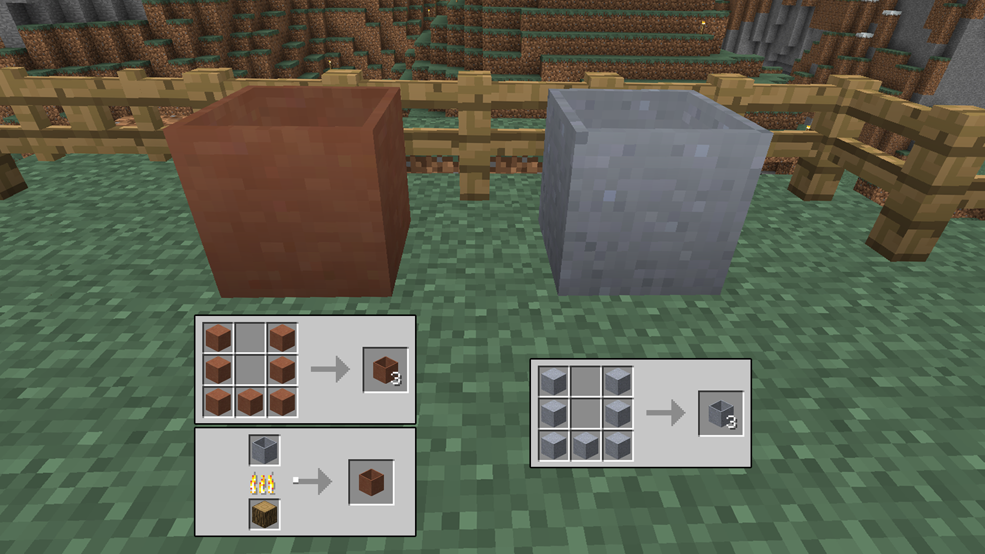 What is the title of this picture ? Modular Flower Pots (1.7.10) | Minecraft Mods