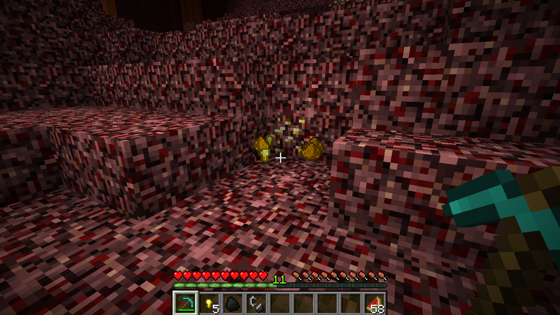 Nether Gold ore