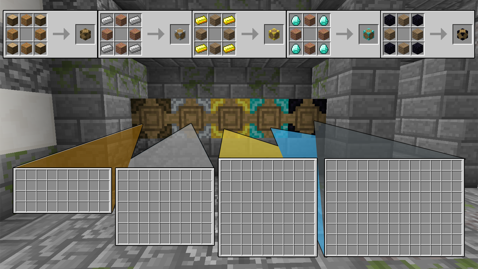 What is the title of this picture ? Better Crates (1.15.2) | Minecraft Mods