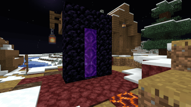 Smaller Nether Portals (1.21.1) | Minecraft Mods