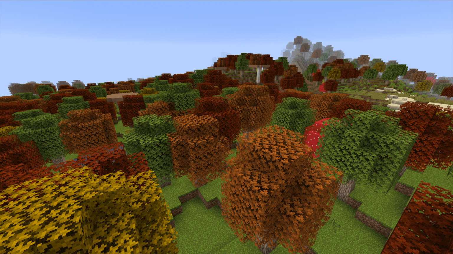 Fallen trees minecraft